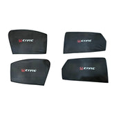 Honda Civic Side Windows Sun Shades with Logo 4pcs – Model 2022 - ShedAutos.PK